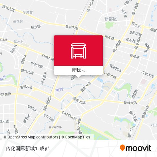 传化国际新城1地图