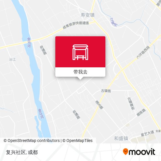 复兴社区地图