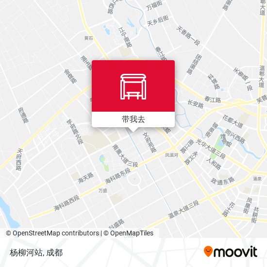 杨柳河站地图