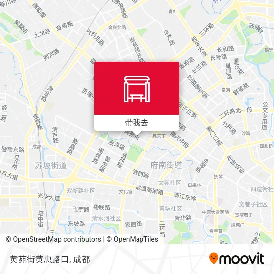 黄苑街黄忠路口地图