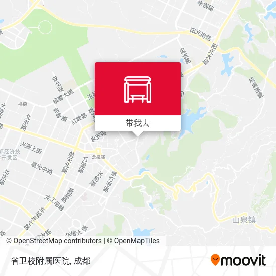省卫校附属医院地图