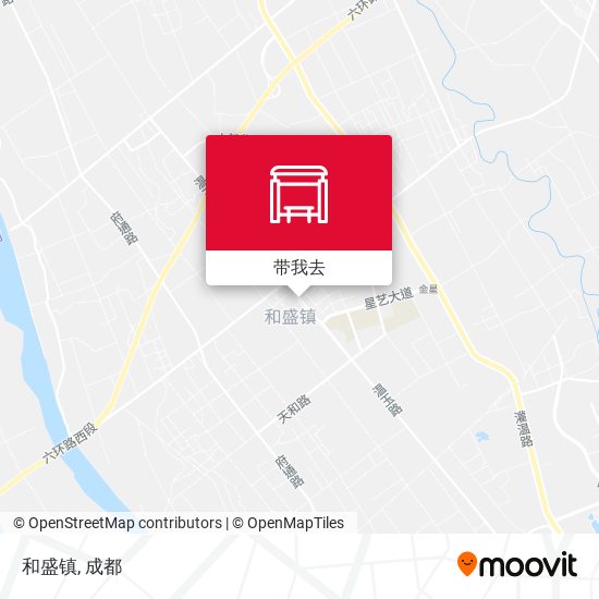 和盛镇地图