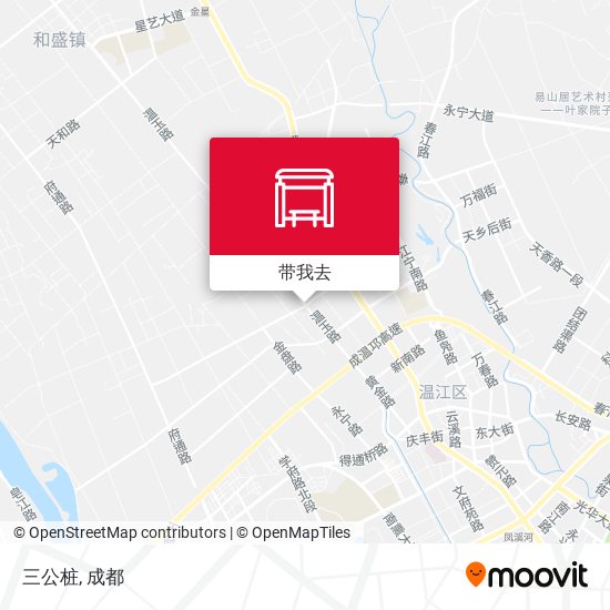 三公桩地图