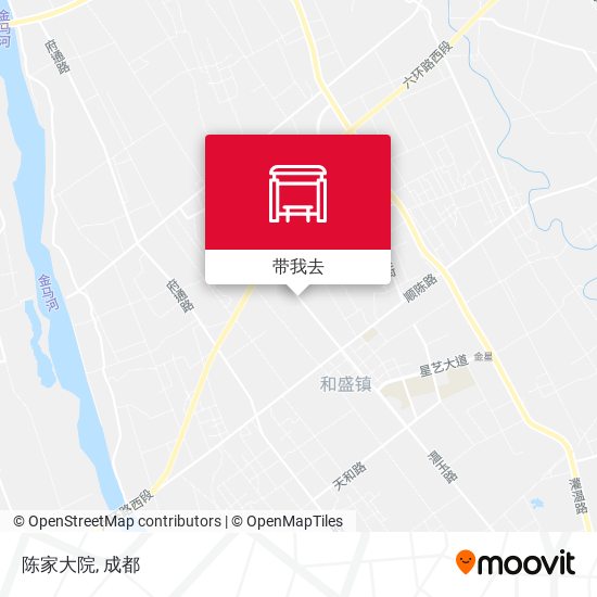 陈家大院地图