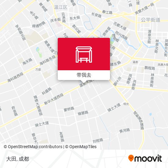 大田地图