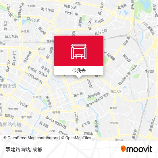 双建路南站地图