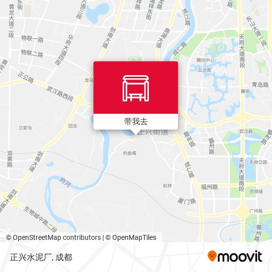 正兴水泥厂地图