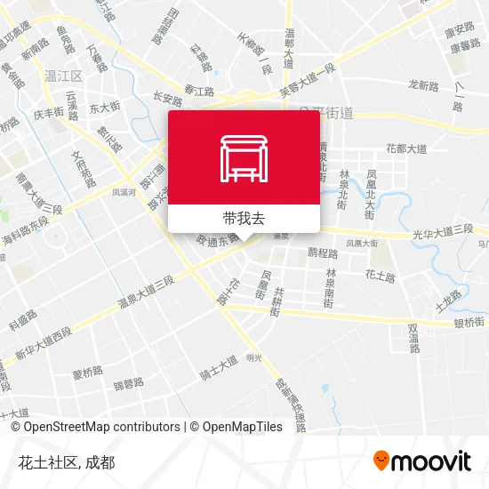花土社区地图