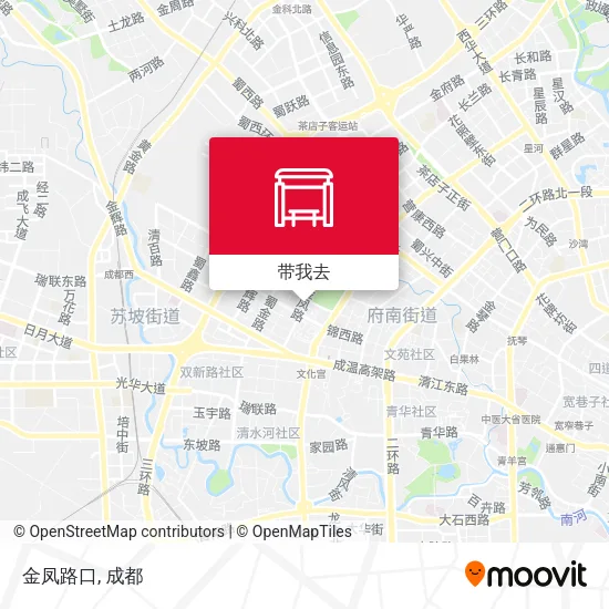金凤路口地图