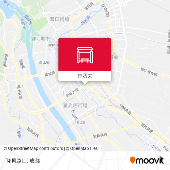 翔凤路口地图