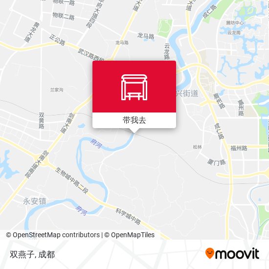 双燕子地图