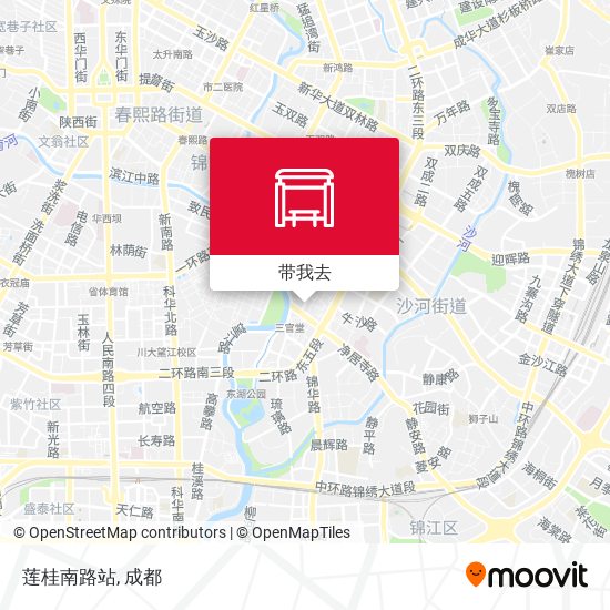 莲桂南路站地图