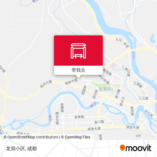 龙洞小区地图