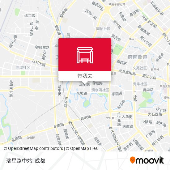 瑞星路中站地图