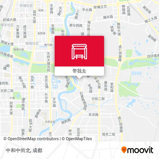中和中街北地图