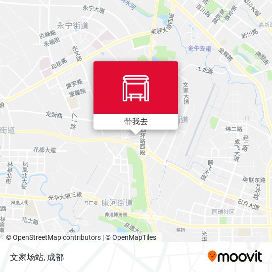 文家场站地图