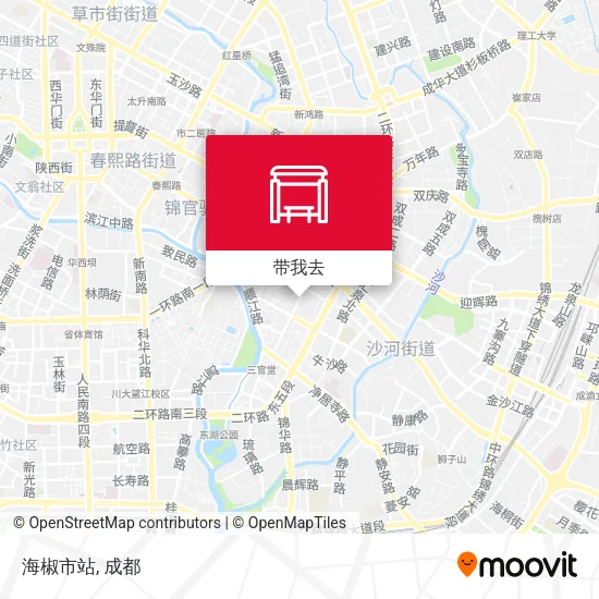 海椒市站地图