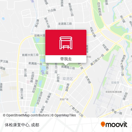 体检康复中心地图