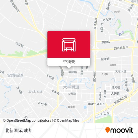 北新国际地图