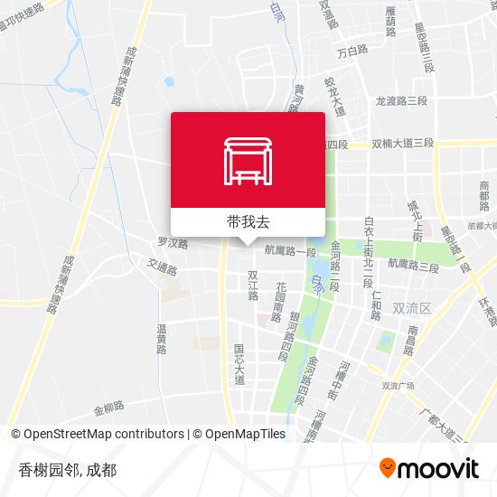 香榭园邻地图