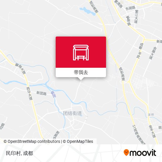 民印村地图