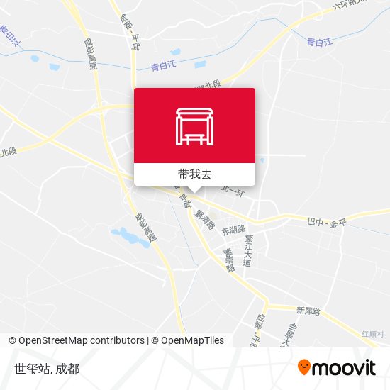 世玺站地图