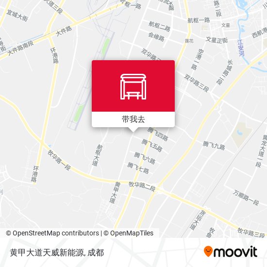 黄甲大道天威新能源地图