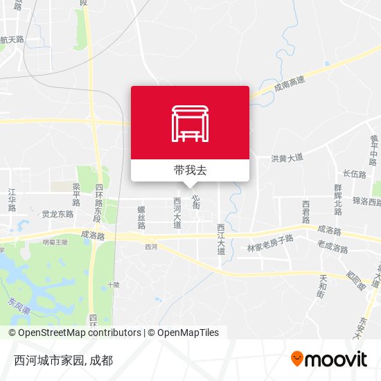 西河城市家园地图