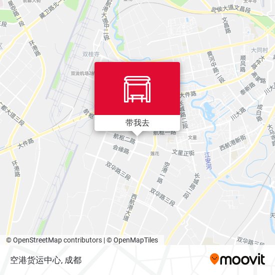 空港货运中心地图