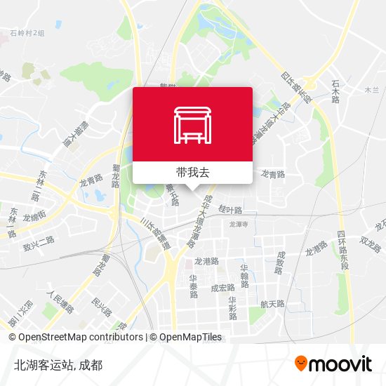 北湖客运站地图