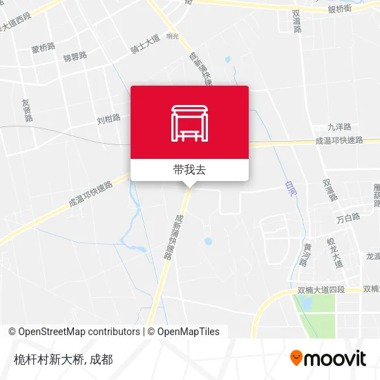 桅杆村新大桥地图