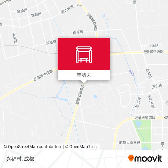 兴福村地图