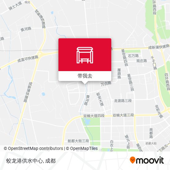 蛟龙港供水中心地图