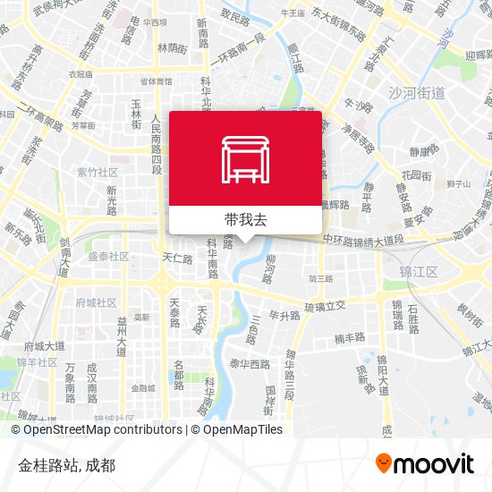 金桂路站地图