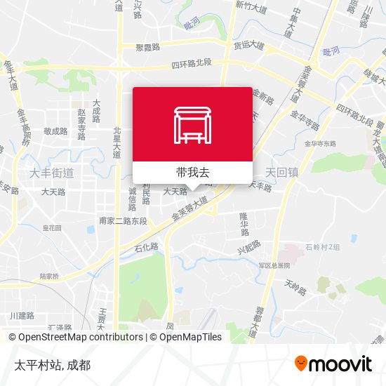太平村站地图