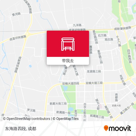 东海路四段地图