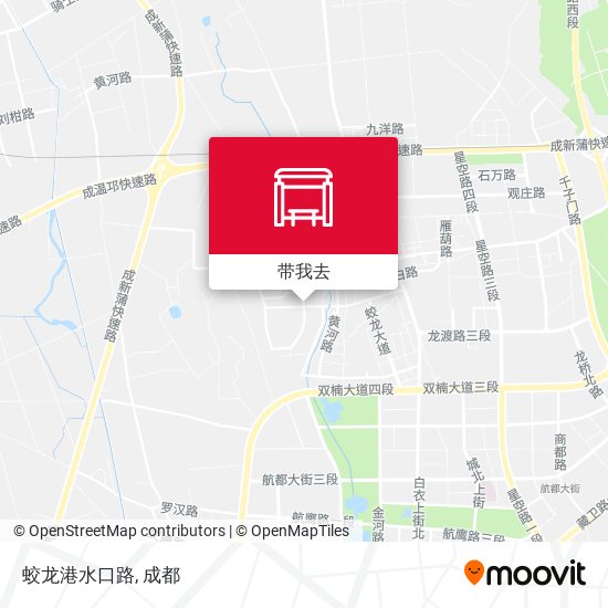蛟龙港水口路地图