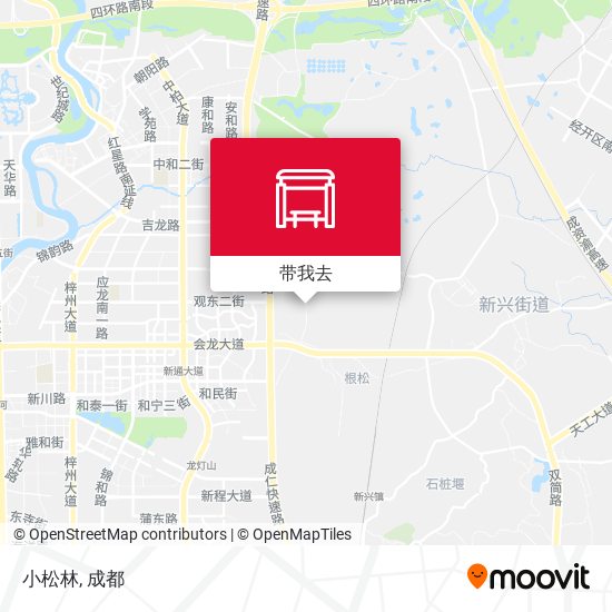 小松林地图