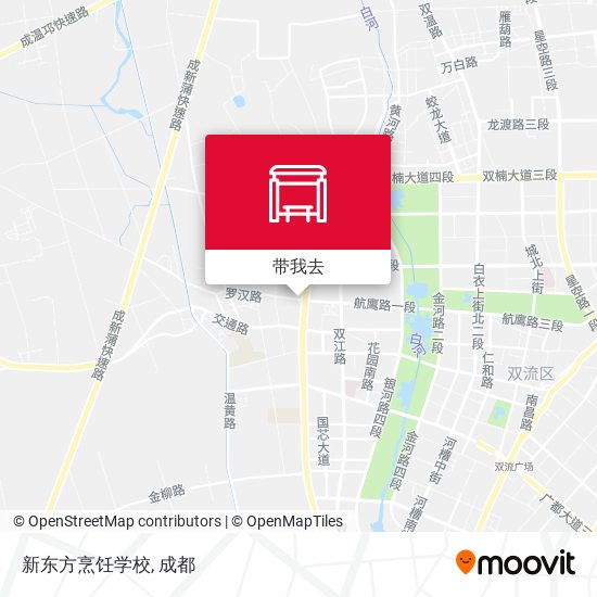 新东方烹饪学校地图