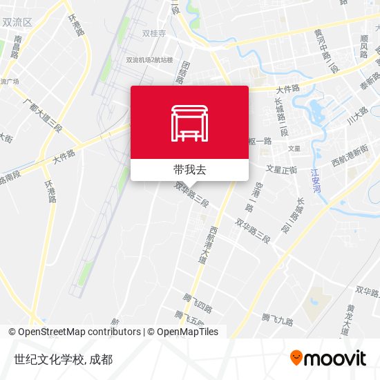 世纪文化学校地图