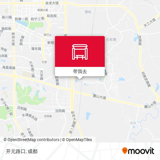 开元路口地图