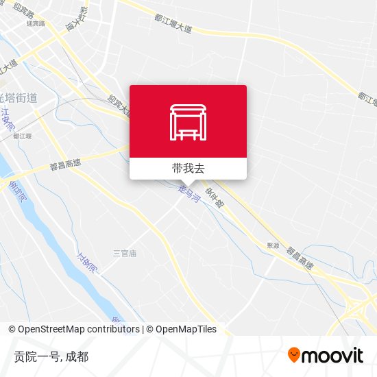贡院一号地图