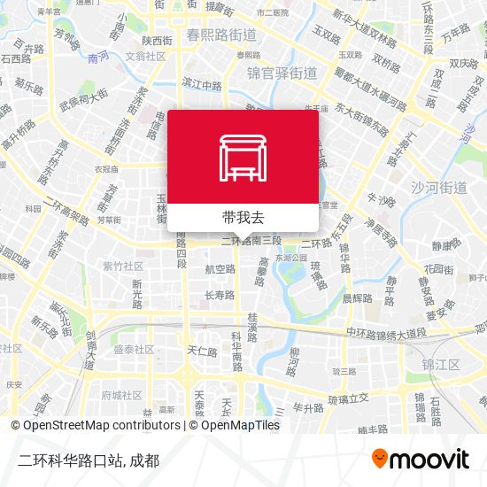 二环科华路口站地图