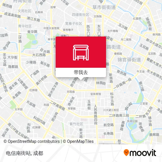 电信南街站地图