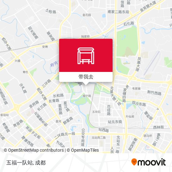五福一队站地图