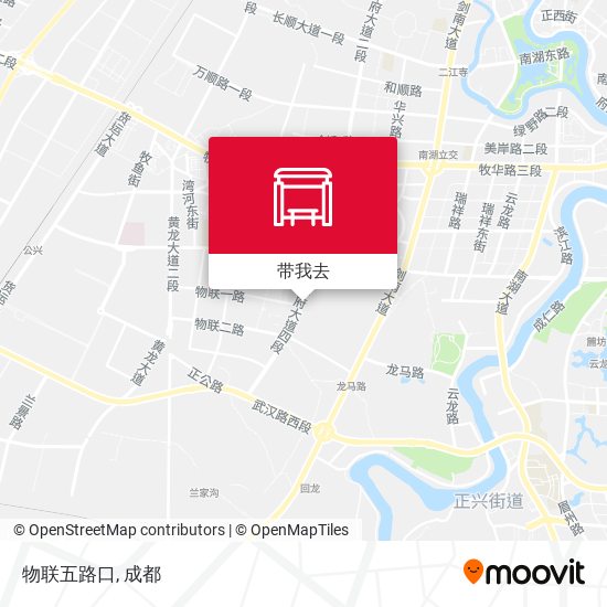 物联五路口地图
