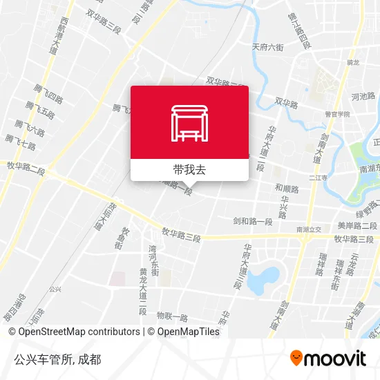公兴车管所地图