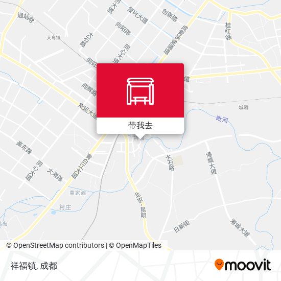 祥福镇地图