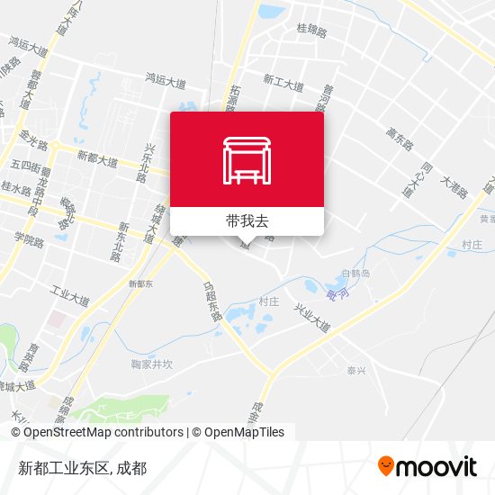 新都工业东区地图