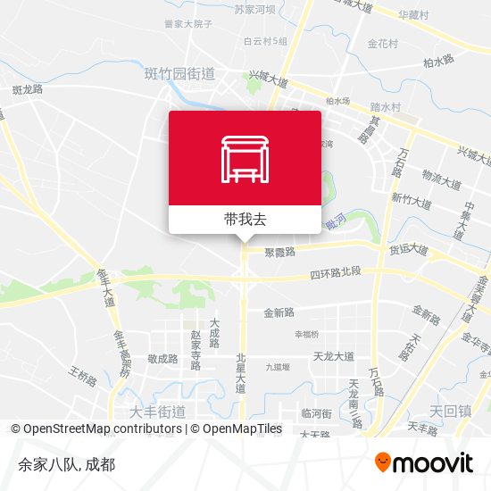 余家八队地图
